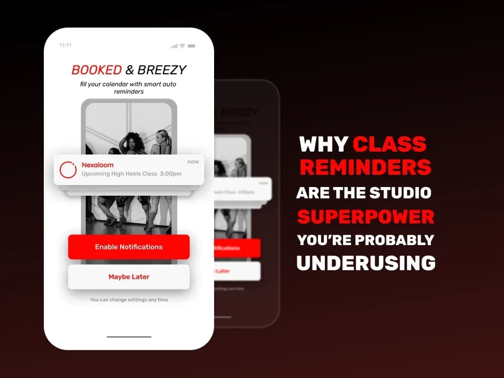 Why Class Reminders Are the Studio Superpower You’re Probably Underusing